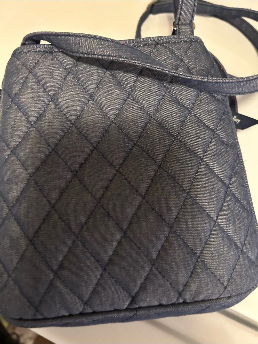 Vera Bradley compact quilted